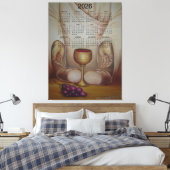 Het Brood des Levens: Heilige Eucharistie 2026 Kal Canvas Afdruk (Insitu (Slaapkamer))