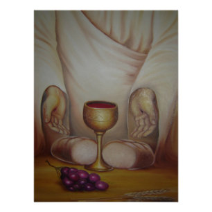 Het Brood des Levens: Heilige Eucharistie Perfect Poster