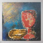 Het brood en de wijn poster (Voorkant)