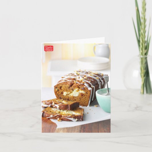 Het Brood van de Werveling van de pompoen Kaart (Voorkant)