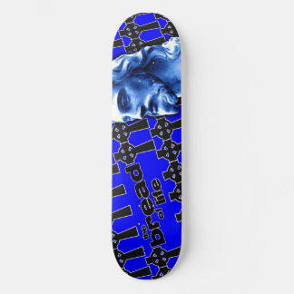 Het brood van het leven blauw met Jezus Persoonlijk Skateboard