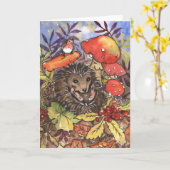 Het Broodje van de herfst Kaart (Gele Bloem)