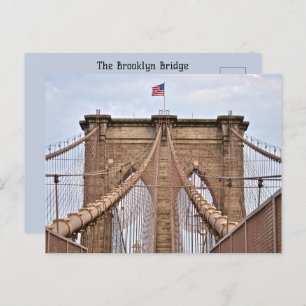 Het Brooklyn Bridge Briefkaart in New York