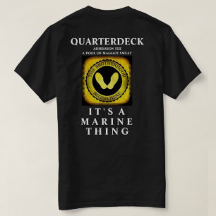 HET BROTHERHOOD BEGINT HIER / HET IS EEN MARIENE D T-SHIRT