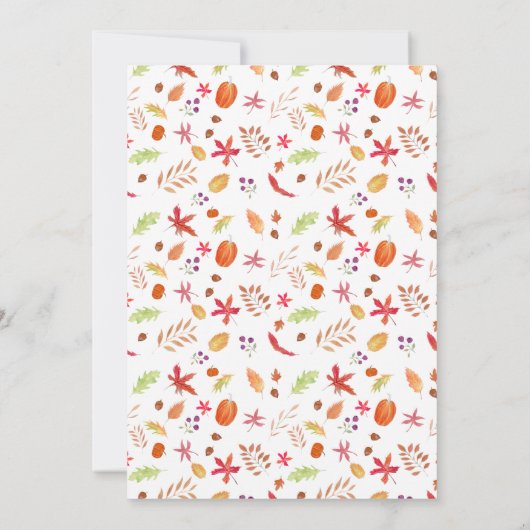 Het brouwen van pompoen Spice Latte in Nieuw Huis Aankondiging (Achterkant)