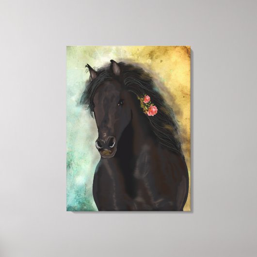 HET BROWN FRIESIAN ~ Wrapped Canvas Afdruk (Voorkant)