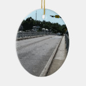 Het brug oversteken 7622 keramisch ornament (Rechts)