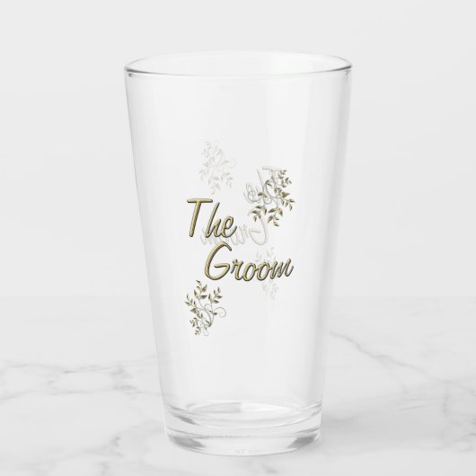 Het bruidegomglas  glas (Achterkant)
