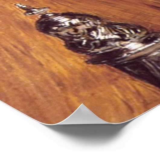 Het bruidsmeisje, 1851 door John Everett Millais Poster (Hoek)