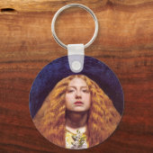Het bruidsmeisje, 1851 door John Everett Millais Sleutelhanger (Voorkant)