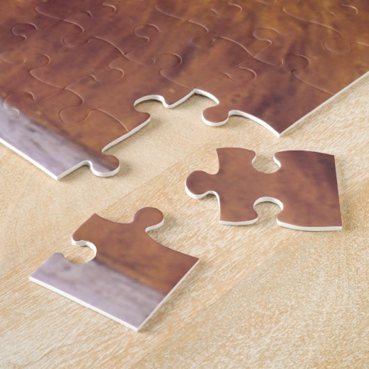 Het bruidsmeisje (door John Everett Millais) Legpuzzel (Zijkant)