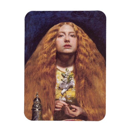 Het bruidsmeisje (door John Everett Millais) Magneet (Verticaal)