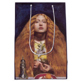Het bruidsmeisje (door John Everett Millais) Medium Cadeauzakje (Achterkant)