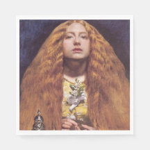 Het bruidsmeisje (door John Everett Millais)