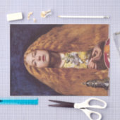 Het bruidsmeisje (door John Everett Millais) Tissuepapier (Craft)