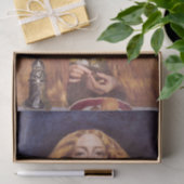 Het bruidsmeisje (door John Everett Millais) Tissuepapier (Geschenk)