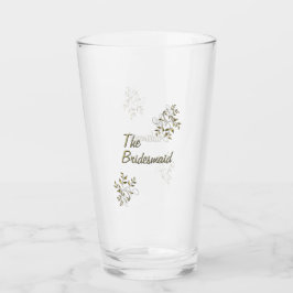 Het bruidsmeisjesglas glas