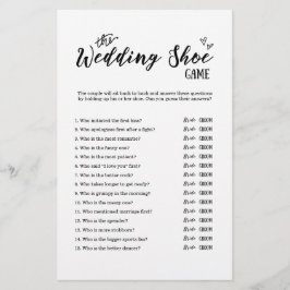 Het Bruidsschoenenspel voor Huwelijk of Bruidsfees