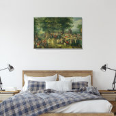 Het bruiloft Banquet Canvas Afdruk (Insitu (Slaapkamer))