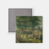 Het bruiloft Banquet Magneet (Voorkant / Achterkant)