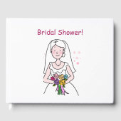 Het bruiloft-Vrijgezellenfeest Gastenboek (Voorkant)