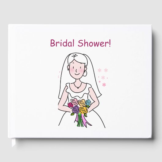 Het bruiloft-Vrijgezellenfeest Gastenboek (Voorkant)