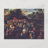 Het bruiloftsbanket van Bruegel D. Ä. Jan (Beste Q Briefkaart (Voorkant)