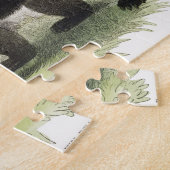 Het bruine Beer, educatieve illustratiepub. door t Legpuzzel (Zijkant)