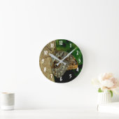 Het bruine Dierlijke Art. van de Vlinder van de Ronde Klok (Huis)