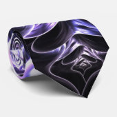 Het bruisende geweld stropdas (Opgerold)