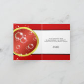 Het brullende Meisje van de Vin van jaren '20 Bedankkaart (Binnen)