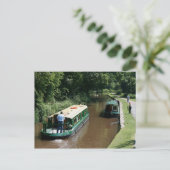 Het Brynich-slot verlaten. Briefkaart (Staand voorkant)