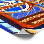 Het Bubba Gump Shrimp Company-teken Poster (Hoek)