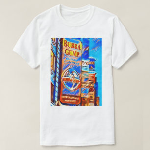Het Bubba Gump Shrimp Company-teken T-shirt