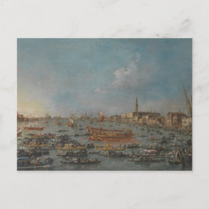 Het Bucintoro-festival van Venetië Briefkaart