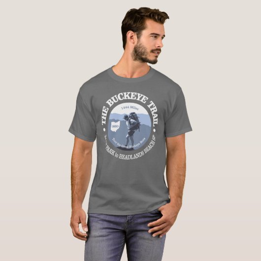 Het Buckeye Trail (BG) T-shirt (Voorkant volledig)