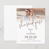 Het budget dat ze zei: Ja Fotobedekking bespaart d (Voorkant / Achterkant)