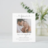 Het budget voor altijd heeft het Foto Verloving (Staand voorkant)