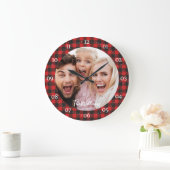 Het buffellid van de Foto van de familie met Moder Grote Klok (Huis)