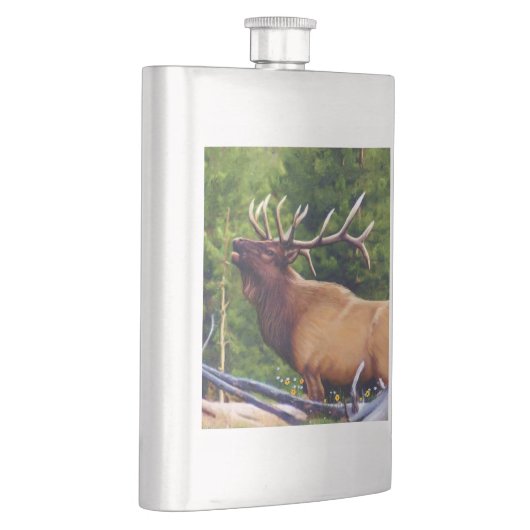 Het Bugler Elk Bull Heupfles (Rechts)