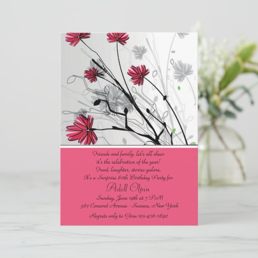 Het buigen in de Uitnodiging van de Breeze (Staand voorkant)