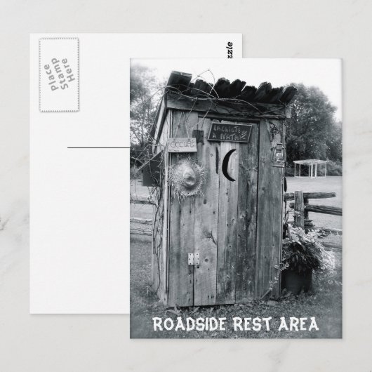 "Het buitenhuis" Briefkaart (Voorkant / Achterkant)