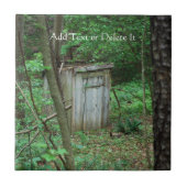 Het buitenhuis tegeltje (Voorkant)