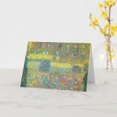 Het Buitenhuis van Gustav Klimt door Attersee Kaart (Gele Bloem)