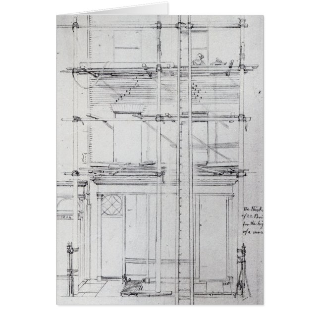 Het buitenhuis van Issac wordt geschilderd (Voorkant)