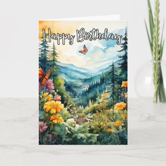 Het buitenleven in het voorjaar kaart (Voorkant)