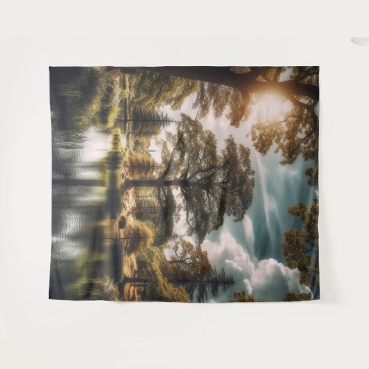 Het buitenmoeras wandkleed (Voorkant (horizontaal))