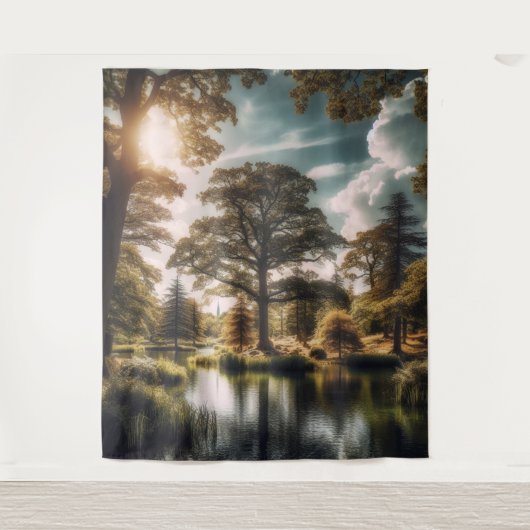 Het buitenmoeras wandkleed (Voorkant)