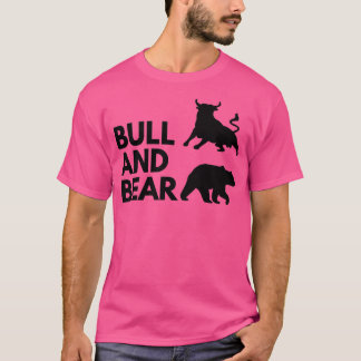 Het BULL BEER kunstwerk 2 Zwart T-shirt