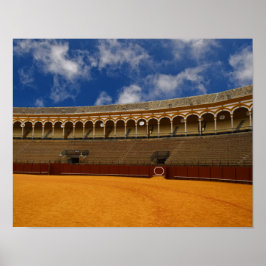 Het Bullling Real Spanje — Sevilla Poster